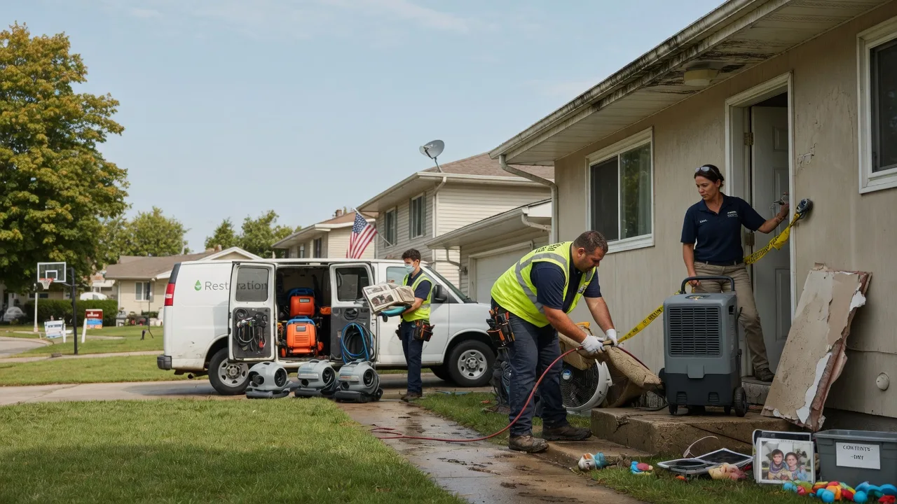 Water Damage Restoration in Delta, IA near me
